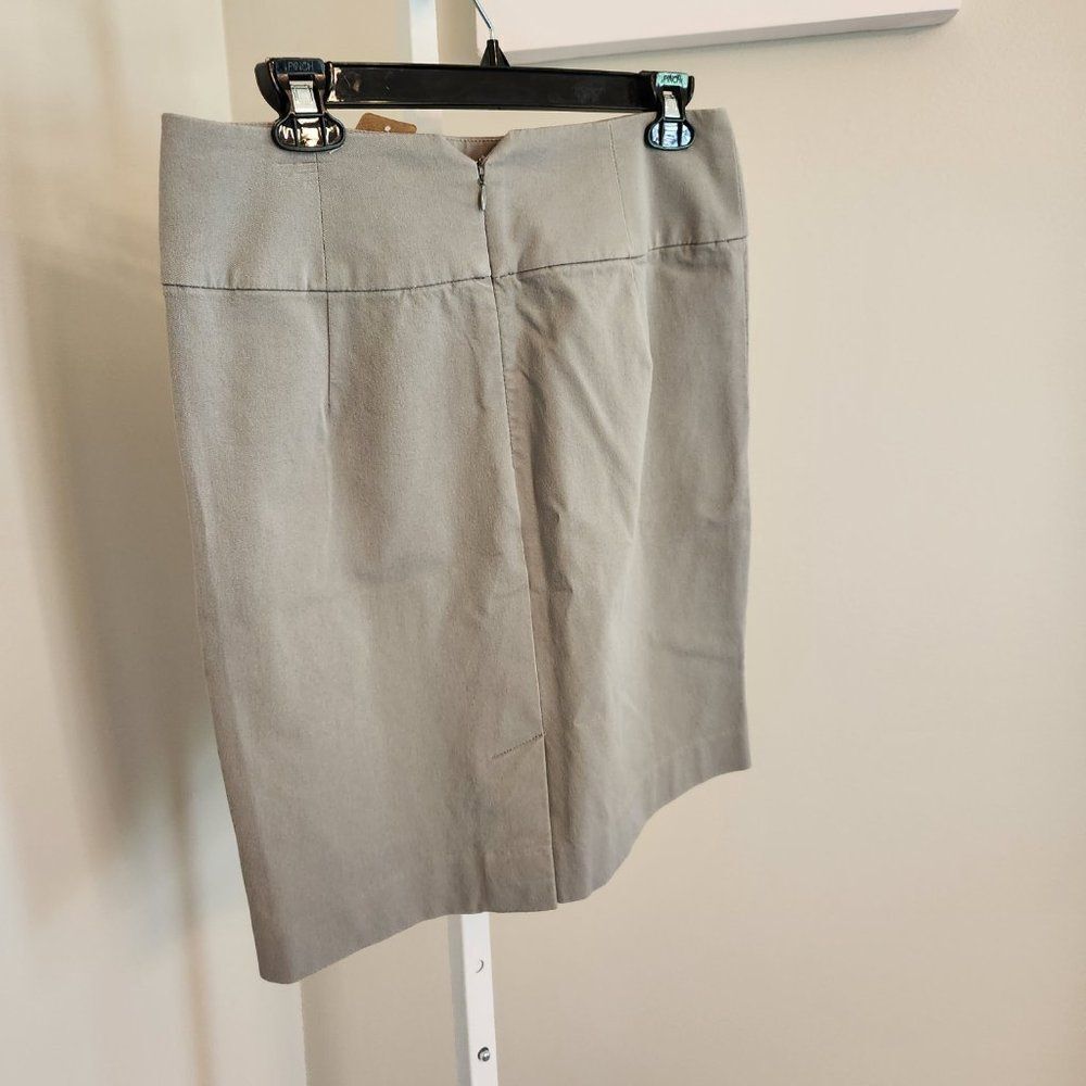Gray Banana Republic Pencil Skirt #pockets (2303126) - Picture 6 of 8